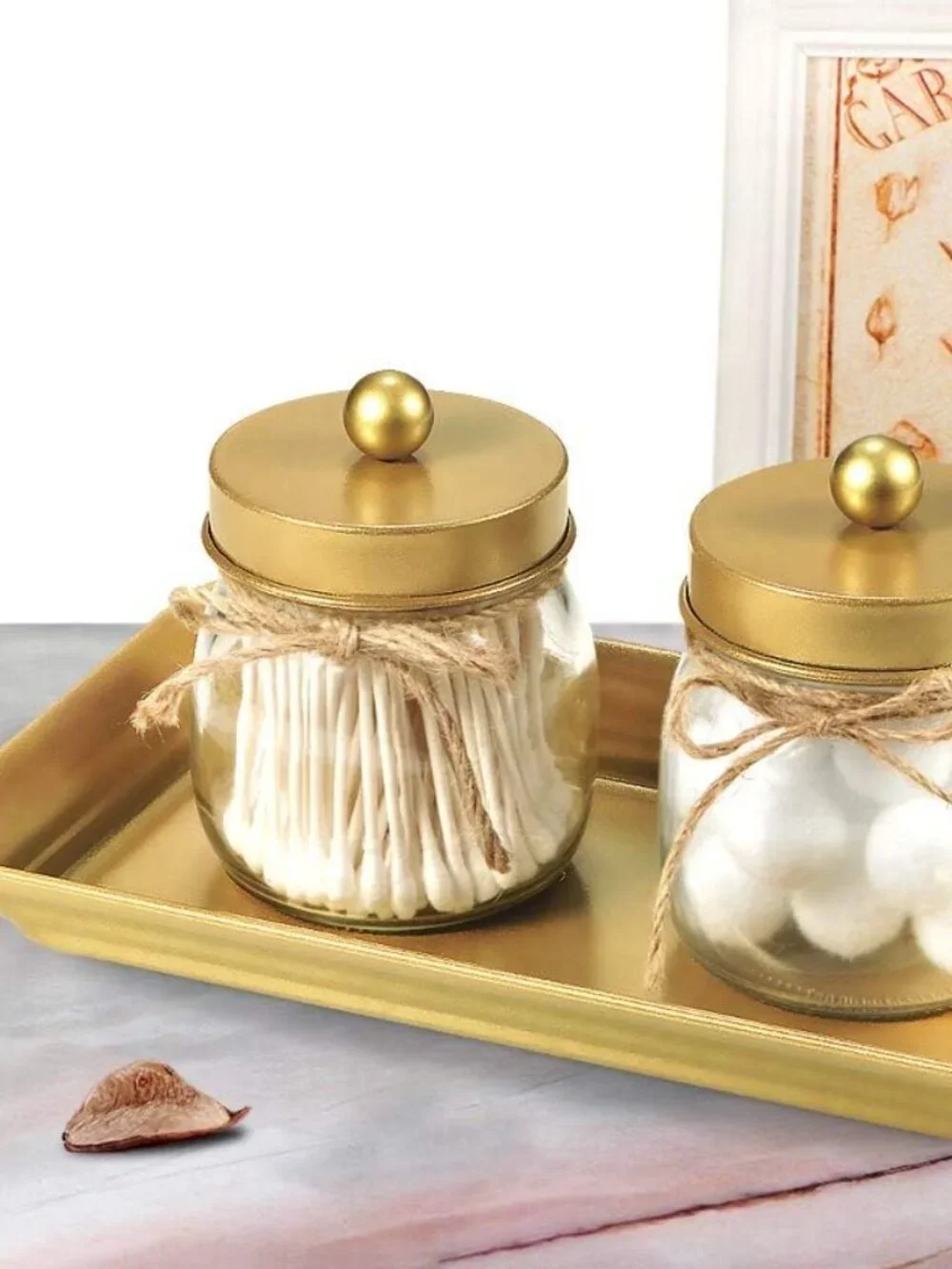 Farmhouse Metal Vanity Tray Guest Hand Towel Dispenser Kitchen Bathroom Decor - Picture 6 of 7